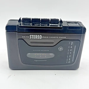 GE Walkman Reproductor de Cassette Funciona Radio 3-5493A 2 Auriculares General Electric - Imagen 1 de 7