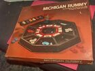 Vintage Michigan Rummy Plastic Playing Tray Chips 1974 In BOX  ES Lowe  #2466  