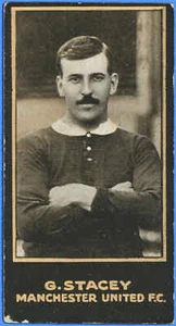 Smith's - 'Footballers' (1914) - G. Stacey (Manchester United) - Picture 1 of 2