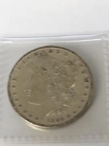 1884 $1 MORGAN SILVER DOLLAR - Bild 1 von 2