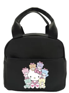 Hello Kitty & Teddy Bears Insulated Lunch Bag Cute & Functional Work, Travel - Picture 1 of 4