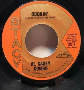45 rpm ROCKABILLY/ VG++, AL CASEY COMBO,COOKIN/ HOTFOOT - Picture 1 of 2