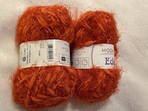 Moda-Dea Fur Ever FLAME 2 Skiens Of Yarn - Picture 1 of 3