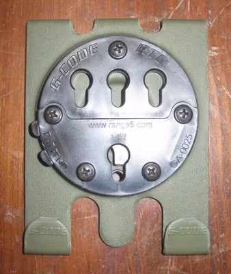 G-CODE RTI wheel 3 row MOLLE CLAW kydex holster mount OD green ambi panel vest - Image 1 of 2