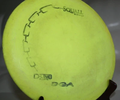 DISCOS DGA-SQUAIL-D-LINE-AMARILLO-NEGRO SELLO DE LÁMINA -OOP-ANTIGUO RUN-166GRMS Foto 1 de 4