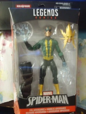 2016 HASBRO~MARVEL LEGENDS~SPIDER-MAN~ELECTRO~6" ACTION FIGURE~NIB~W/BAF VENOM - Image 1 of 3