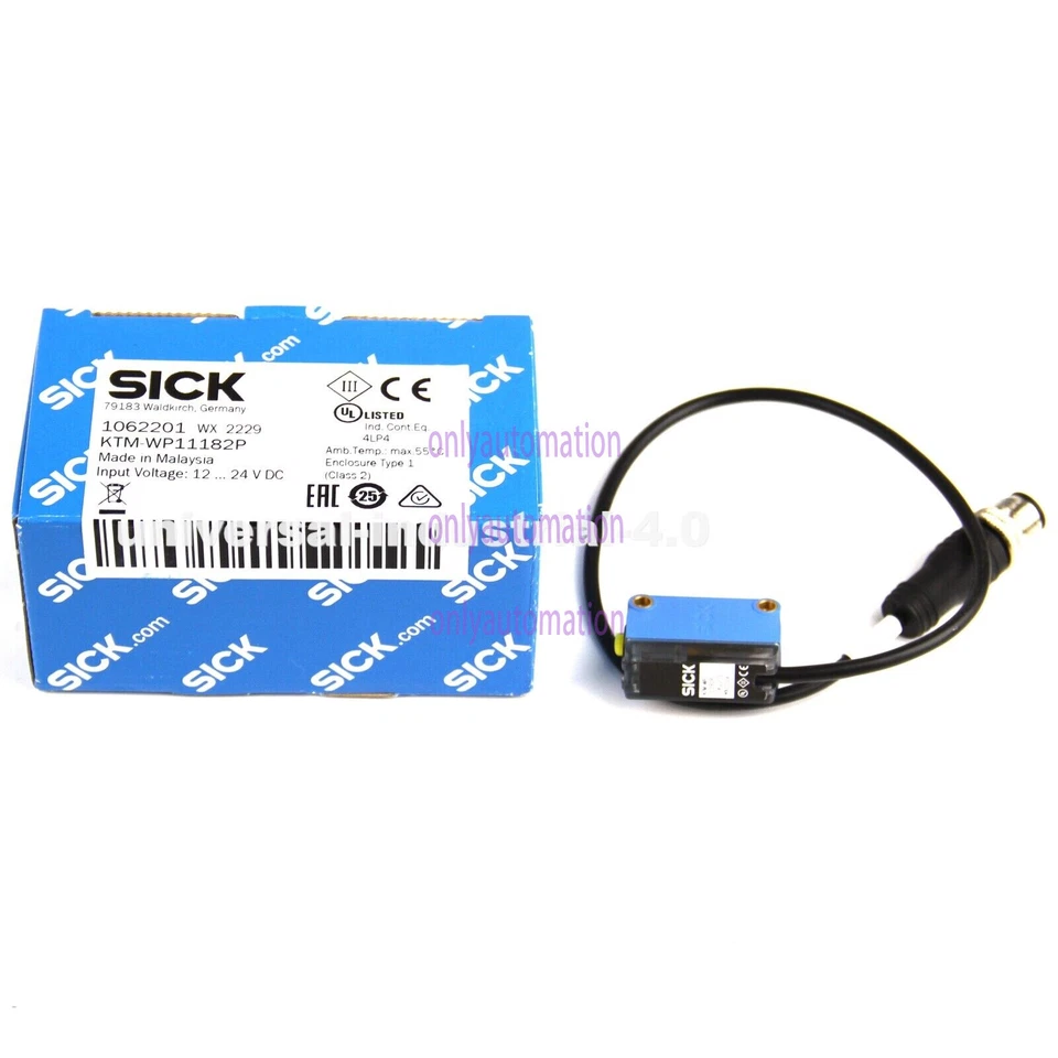 New SICK KTM-WP11182P replace KT3W-P1116 PLC PHOTOELECTRIC CONTRAST SENSOR - Image 1 of 4