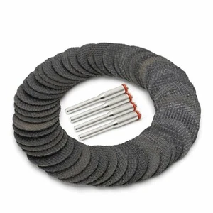 50 Stck. Verstärkte Fiberglas Trennräder Scheiben 4 Dornen kompatibel mit Dremel - Bild 1 von 15