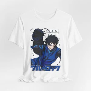 Blue Lock Anime T Shirt, Egoist, Crew, Unisex Short Sleeve - Picture 1 of 6