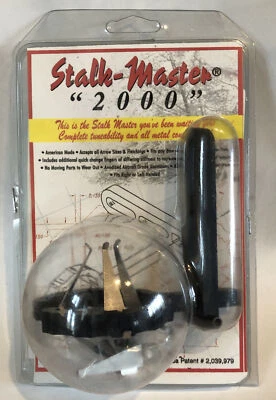 Stalkmaster 2000 Shoot Through Archery Rest  fits R or L Bows Made in USA vtg - Image 1 of 4