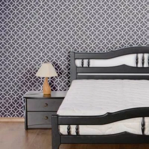 Plantilla de pared marroquí Circle Lattice Stencil Cyclone para mejores hogares y decoración - Imagen 1 de 4