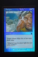 Magic The Gathering MTG FATIGUE FOIL Urza's Destiny NM Near Mint