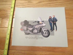 Honda motorcycle Gold Wing Accessories 1984 Vintage Dealer Sales Brochure - Picture 1 of 5