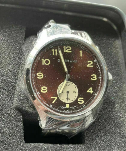 Reloj para hombre Giordano GD-1168-66 esfera marrón 42 mm cuarzo correa acero nuevo en caja Foto 1 de 1