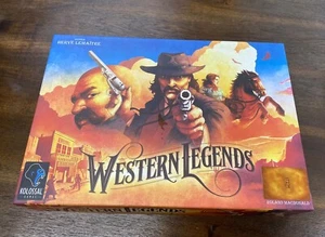 Western Legends USED Rare Board Game Brand Kolossal Pls Read Free Shipping - Picture 1 of 3