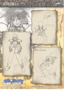 Tales of Destiny Trading Card Frontier Works No.64 Normal Stahn Aileron Stan