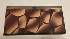 I Squared Tab Lock Long Wallet Brown Turtle Print Rectangle CC Holder New