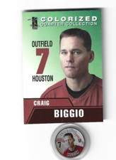 2005 Baseball Quarters - #7 Craig Biggio Houston
