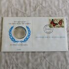 ZAMBIA UNITED NATIONS 1st EDITION 32mm SILVER PROOF MEDAL