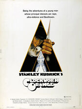 A Clockwork Orange (1971) Stanley Kubrick Malcom McDowell movie poster 24x32