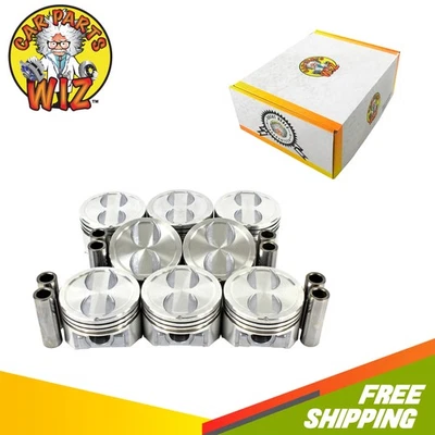 Engine Piston Set Fits 96-02 Chevrolet GMC C1500 C2500 4.3L Vortec - Image 1 of 2