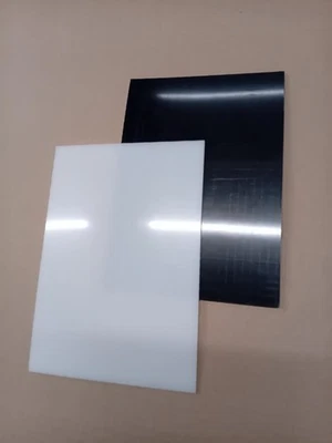 SIMONA HDPE polyethylene sheet (300 grade) 3mm black & natural