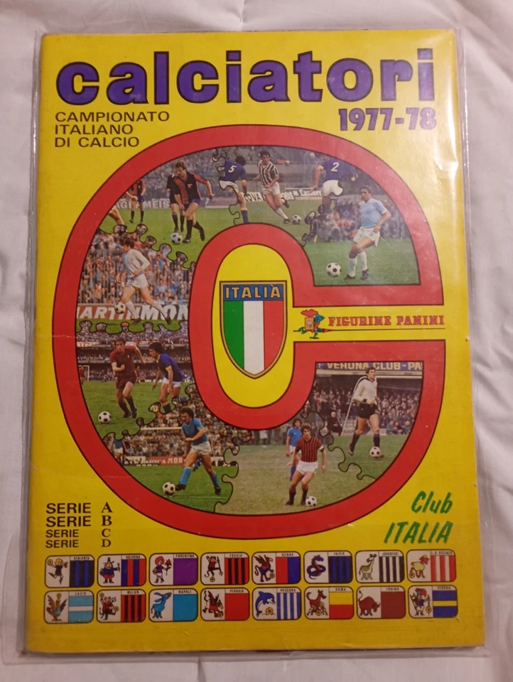album calciatori panini 1977-78 Vuoto Perfetto Più Set Completo  - Immagine 1 di 4