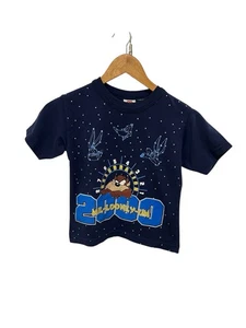 Vintage 90s Looney Tunes Mil-Looney-Un Taz Kinder T-Shirt - Bild 1 von 4