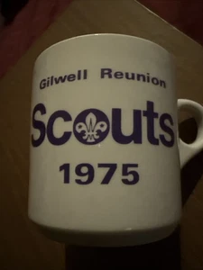 Boy Scout Mug Gilwell Reunion 1975 Rare - Picture 1 of 6
