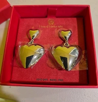 Pendientes en forma de corazón de House of Harlow 1960 Foto 1 de 4
