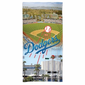 LOS ANGELES DODGERS STADIUM BEACH TOWEL 30"X60" COTTON PLUSH MLB LICENSED - Picture 1 of 1