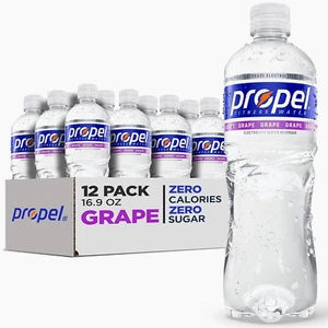 Propel Uva Zero Calorie Acqua Potabile Sportiva con Elettroliti Vitamine C&E - Foto 1 di 7