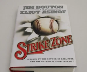 Strike Zone Hardcover Jim Bouton & Elliot Asinof , EX+ , ship'd in a box - Picture 1 of 4