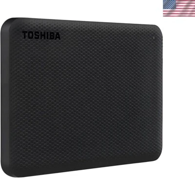 Portable Toshiba Canvio Advance 1TB Hard Drive with Data Protection Features - Image 1 of 4