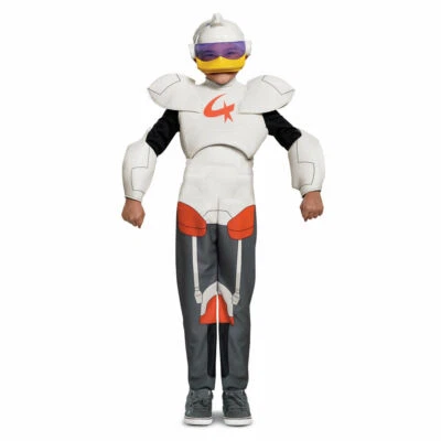 Child's Boys Duck Tales Gizmo Duck Superhero Robot Deluxe Costume X-Small 3T-4T - Image 1 of 3