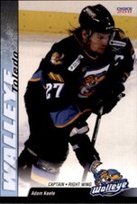 2010-11 Toledo Walleye #8 Adam Keefe Brampton Ontario Canada Hockey Card