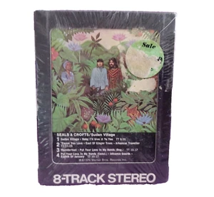 Seals and Crofts Sudan Village 8 Track Tape Soft Folk Rock 1976 Vintage SEALED - Picture 1 of 3