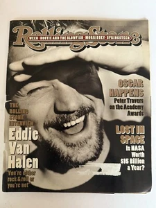 EDDIE VAN HALEN ROLLING STONE MAGAZINE ISSUE #705 APRIL 6, 1995 MORRISSEY - Picture 1 of 1