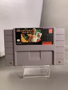 Super Caesars Palace (Super Nintendo, 1993) SNES Authentic Tested - Picture 1 of 4