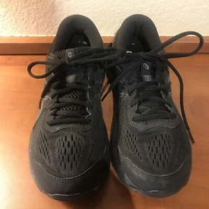 Asics Damengröße 8 Gel Contend 7 schwarze Laufschuhe Turnschuhe - Bild 1 von 12