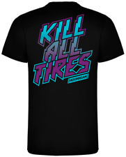 Hoonigan Official Ken Block Merchandise Kill All Tires Fade T-Shirt Gymkhana