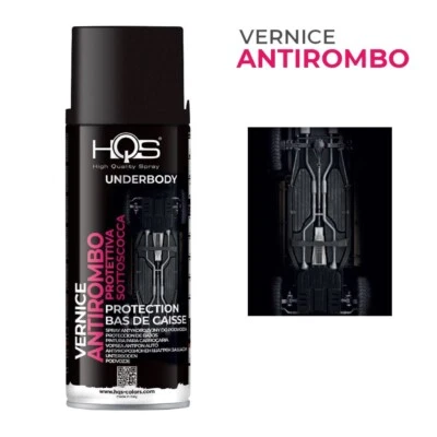 HQS VERNICE SPRAY ANTIROMBO NERA ML.400 PROTETTIVO SOTTOSCOCCA SPRAY PER AUTO