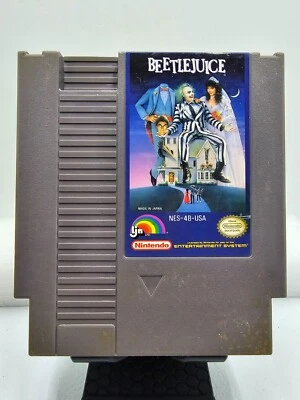 Beetlejuice (Nintendo Entertainment System, 1991) ¡Auténtico, Limpio y Probado! Foto 1 de 4