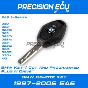 BMW E46 1997-2006 Serie 3 llave remota/corte y programado - Imagen 1 de 2