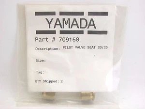 (2) Yamada OEM 709158 Pilotventilsitze 20/25 Messing (TT5) - Bild 1 von 2