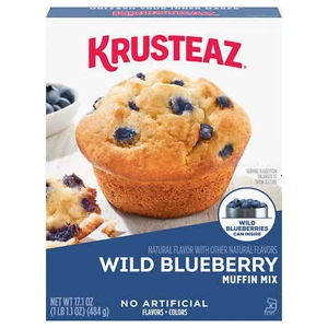 (6 pack) Wild Blueberry Muffin Mix, 17.1 oz - Picture 1 of 6