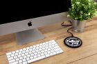 Custom Personalised Black LED Wireless Charger Fast Charging Pad