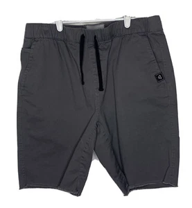 Man Made Los Angeles Herren XL 5 Taschen grau Shorts Baumwolle Elasthan - Bild 1 von 9