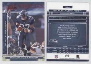 2006 Playoff Absolute Memorabilia Spectrum Red Shaun Alexander #134