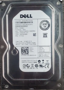 Dell 3.5" Hard Drive | WD5003ABYX-18WERA0 | 500GB | SATA | 01KWKJ | 7200rpm - Picture 1 of 2